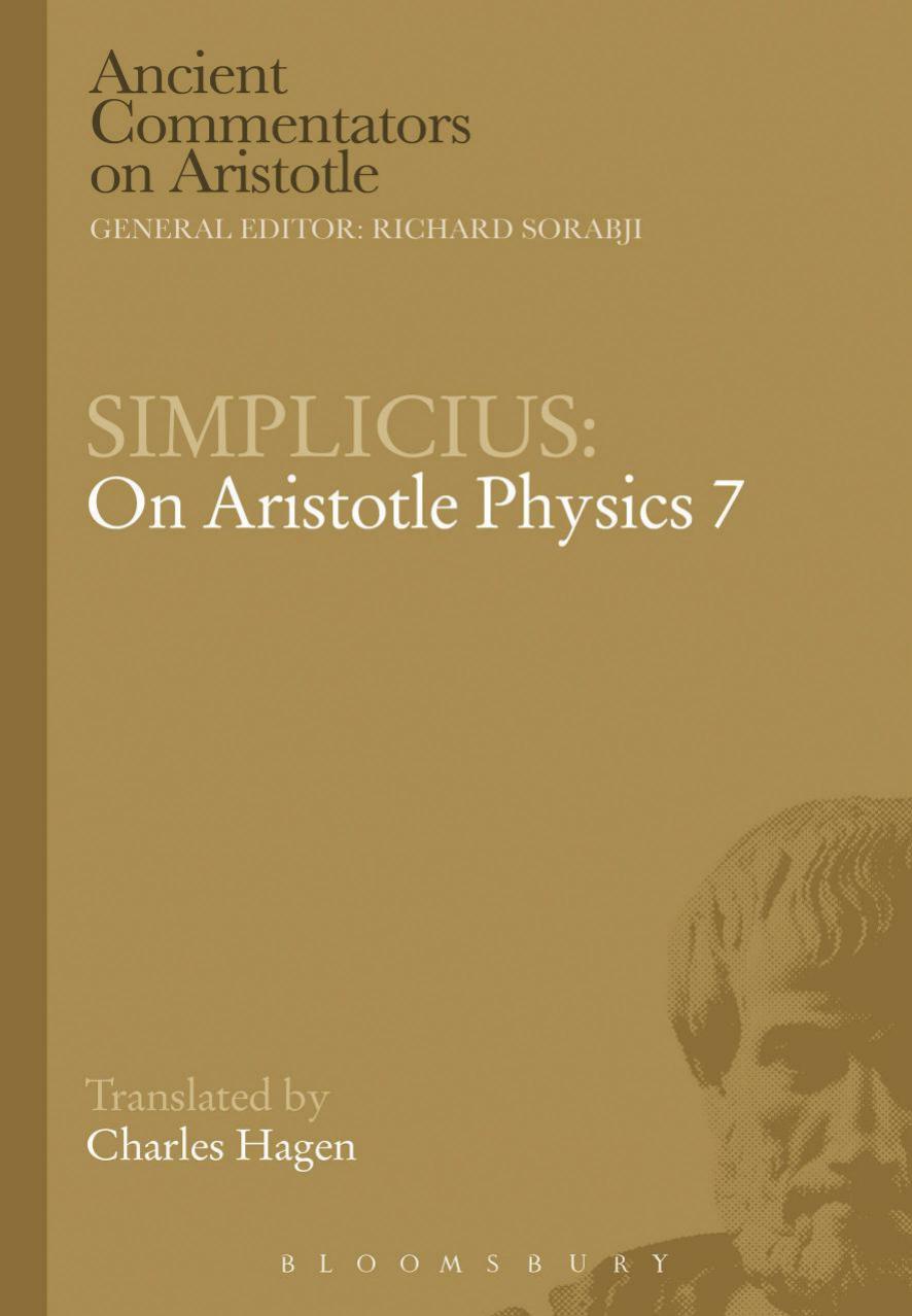 On Aristotle Physics 7 by Hagen Charles;Simplicius