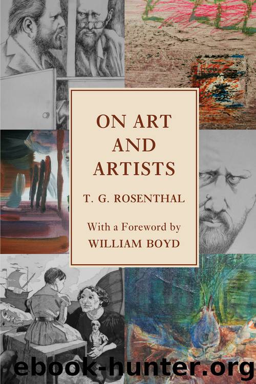 On Art and Artists by Rosenthal T.G.; & Rosenthal