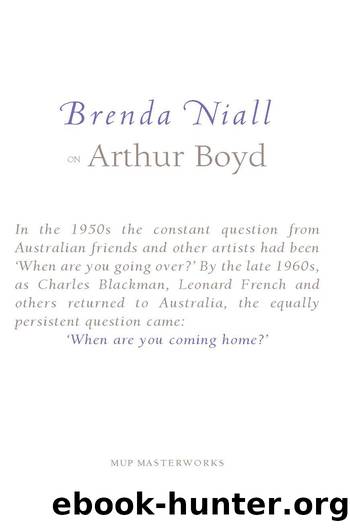 On Arthur Boyd by Brenda Niall