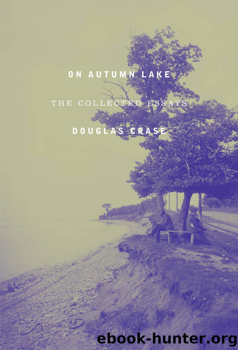 On Autumn Lake by Douglas Crase