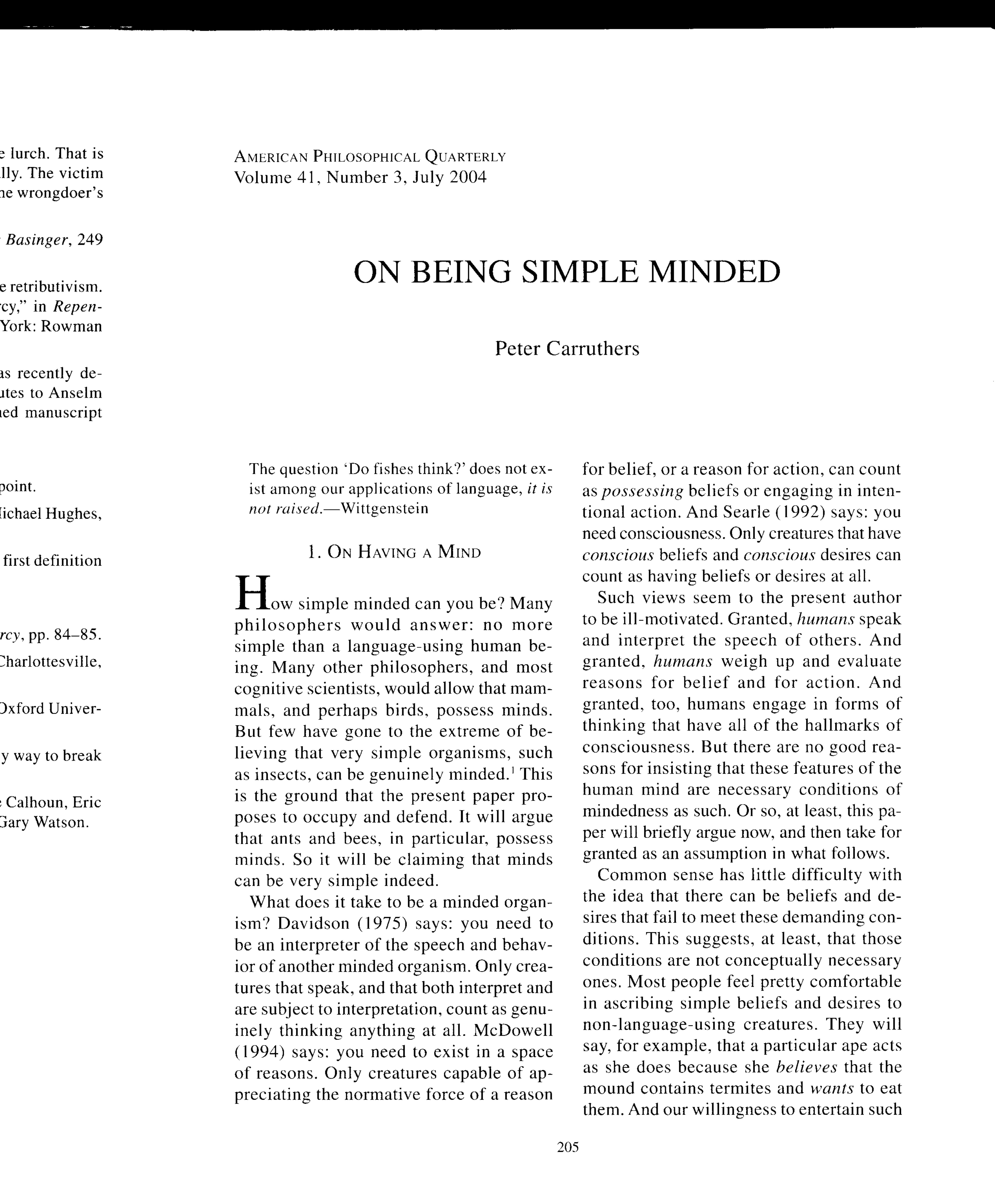 On Being Simple Minded.PDF by NewSoft