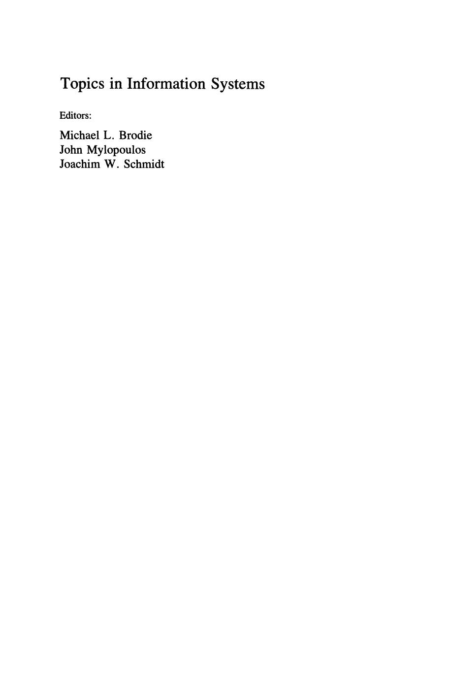 On Conceptual Modelling: Perspectives from Artificial Intelligence, Databases, and Programming Languages by unknow