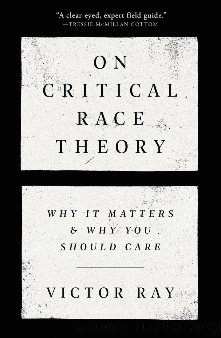 On Critical Race Theory: Why It Matters & Why You Should Care by Victor Ray