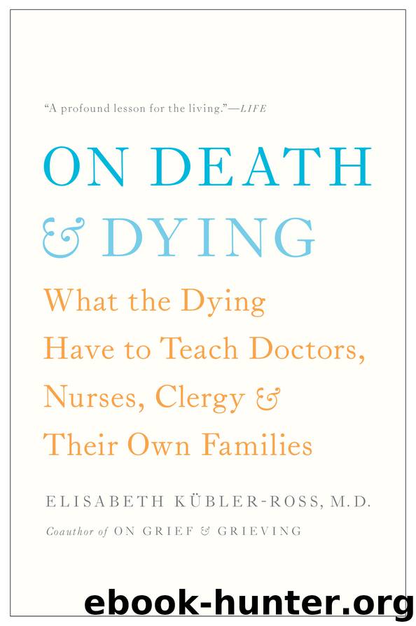 On Death & Dying by Elisabeth Kübler-Ross