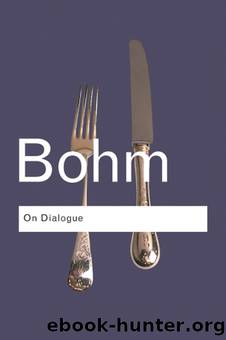 On Dialogue by On Dialogue (Routledge 2004)