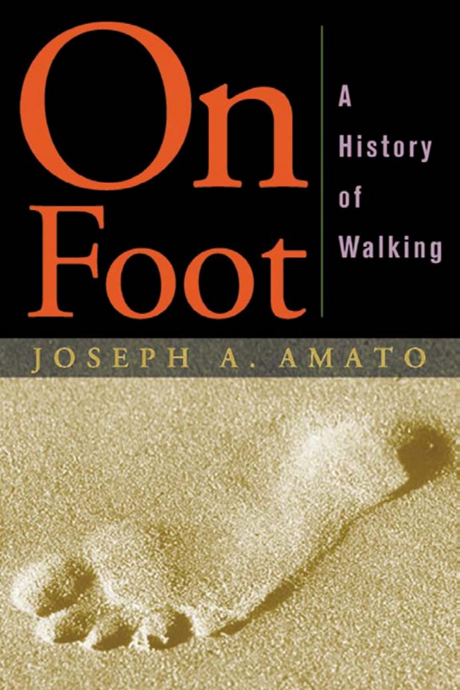 On Foot : A History of Walking by Amato Joseph Anthony(Author)