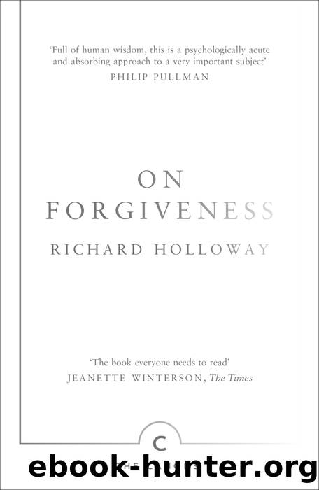 On Forgiveness by Richard Holloway