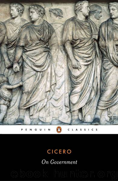 On Government (Penguin Classics) by Cicero