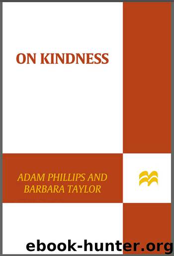 On Kindness by Adam Phillips