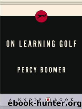 On Learning Golf by Percy Boomer