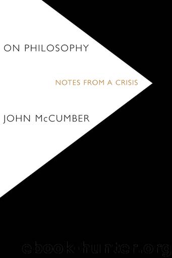 On Philosophy by McCumber John