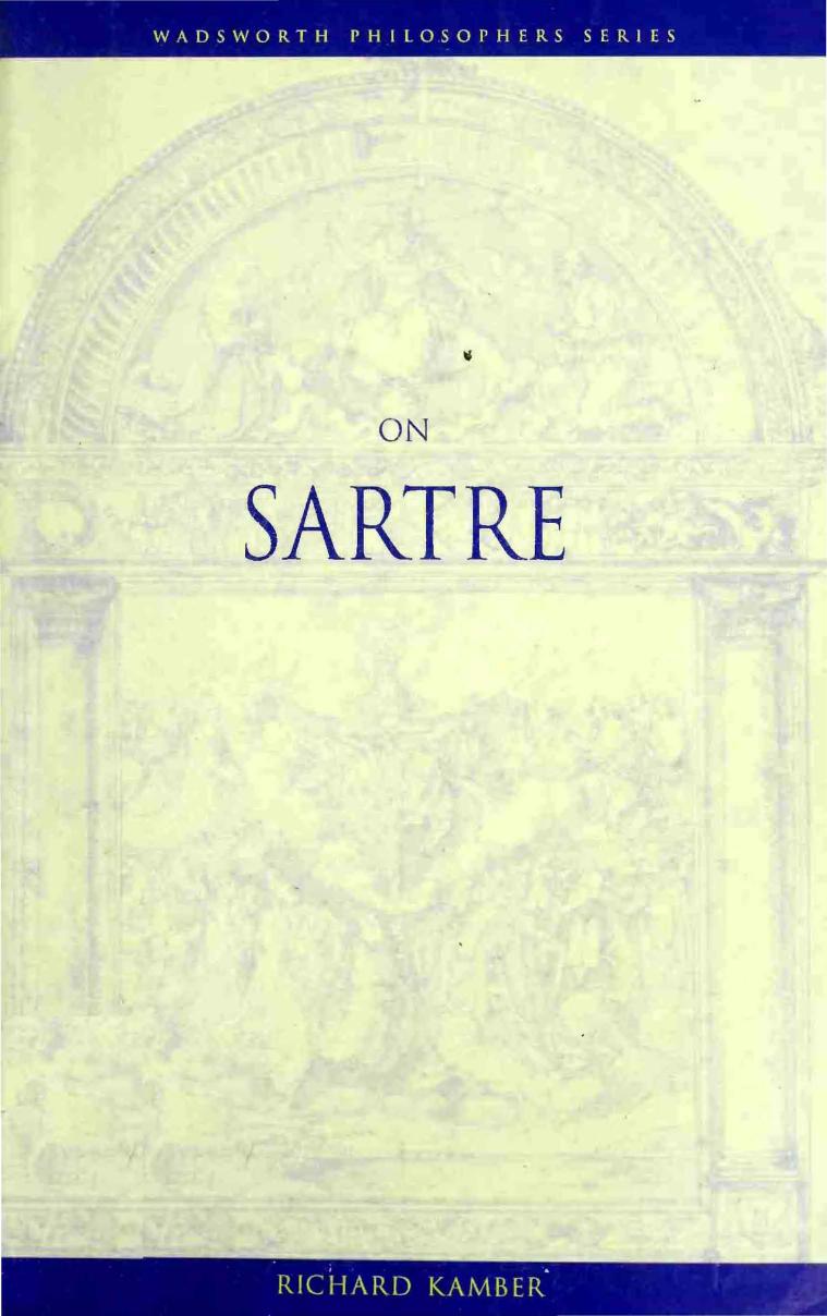 On Sartre by Richard Kamber