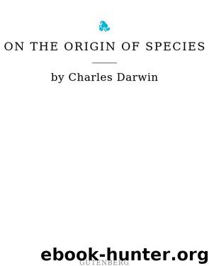 On The Origin Of Species by Charles Darwin