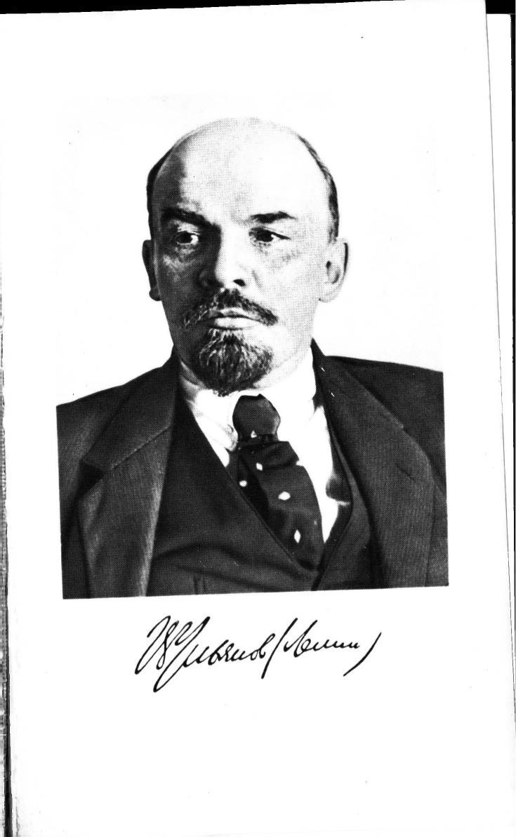 On Trade Unions by V. I. Lenin