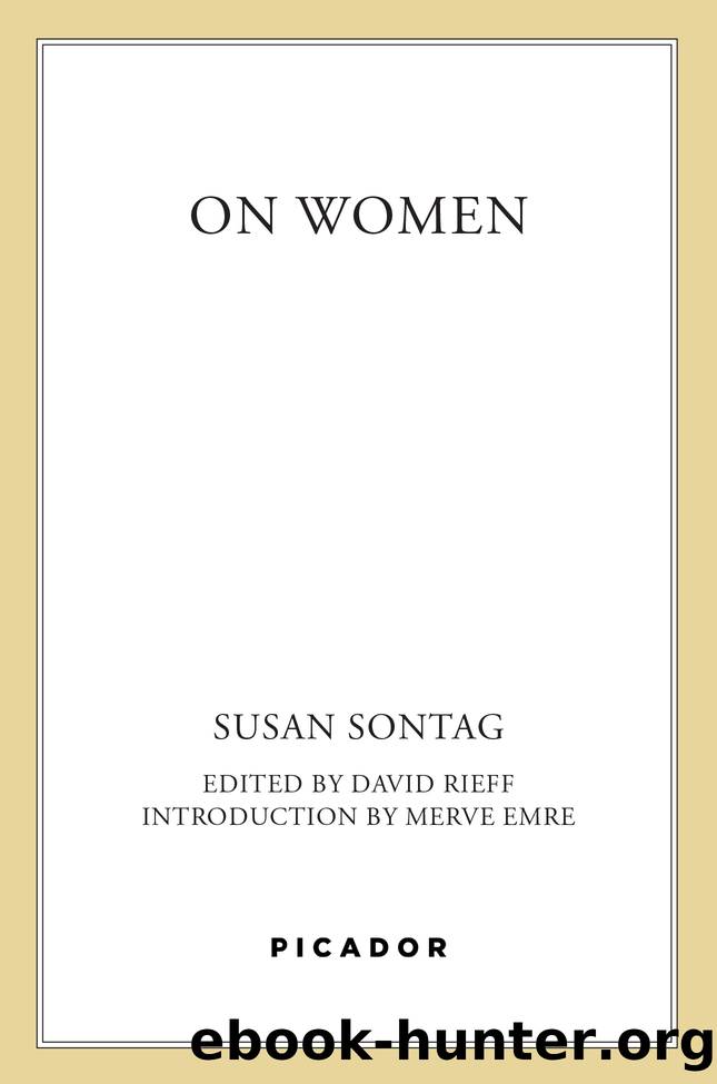 On Women by Susan Sontag