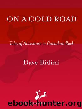On a Cold Road: Tales of Adventure in Canadian Rock by Dave Bidini