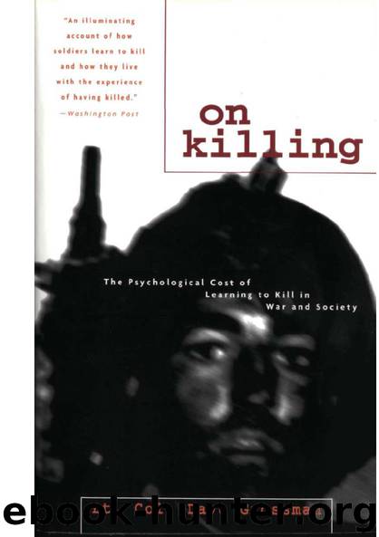 On killing by Dave Grossman 1995 2013