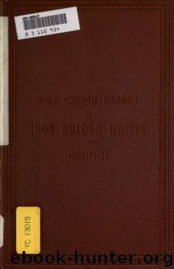 On some common errors in iron bridge design by Kernot William Charles 1845-