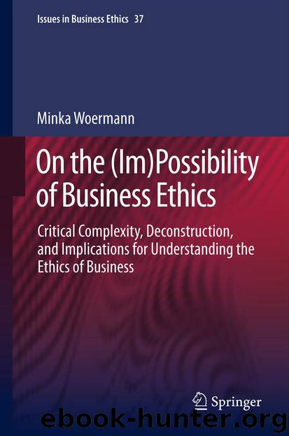 On the (Im)Possibility of Business Ethics by Minka Woermann