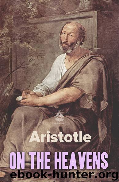 On the Heavens (World Classics) by Aristotle