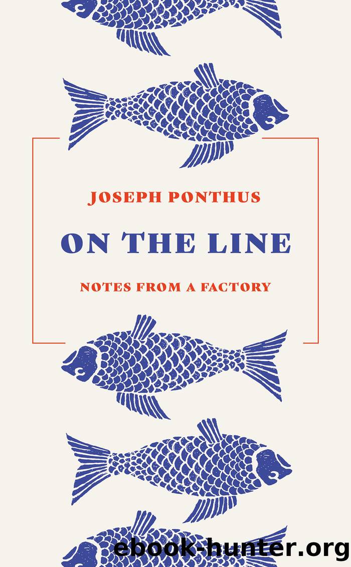 On the Line by Joseph Ponthus