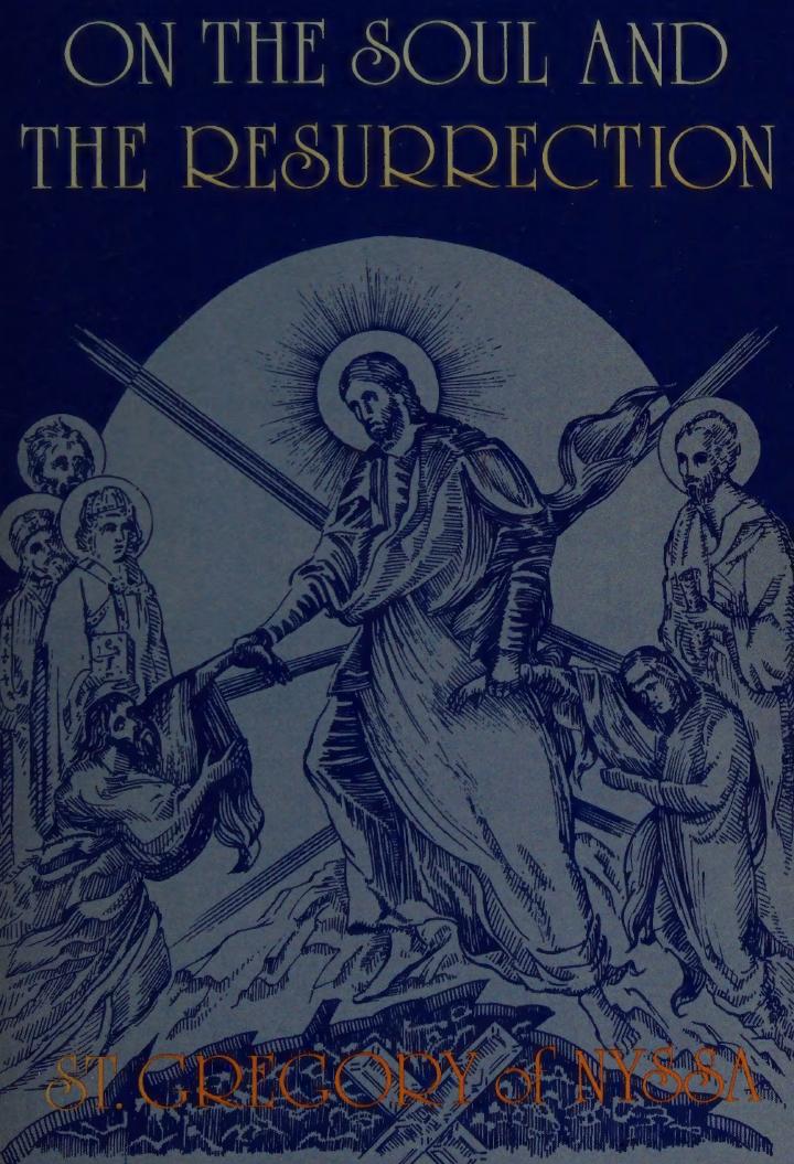 On the Soul and Resurrection by Gregory of Nyssa