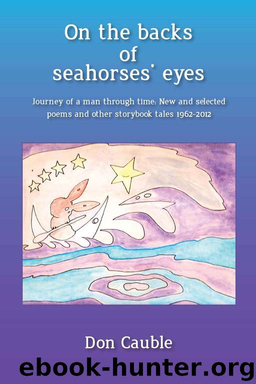 On the backs of seahorses' eyes by Cauble Don