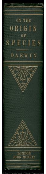 On the origin of species (first edition) by Unknown
