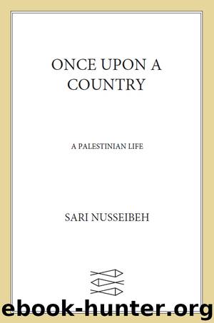 Once Upon a Country by Sari Nusseibeh