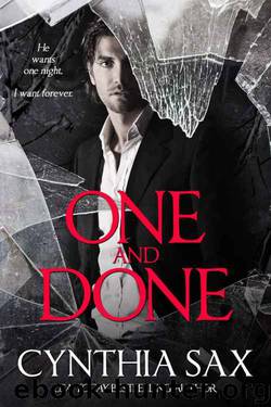 One And Done by Cynthia Sax