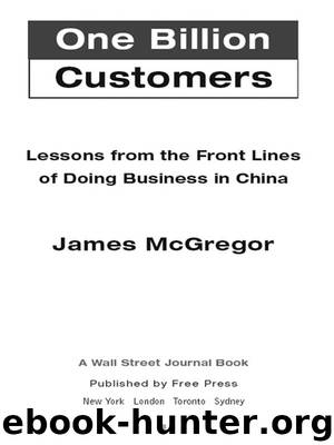 One Billion Customers by James McGregor