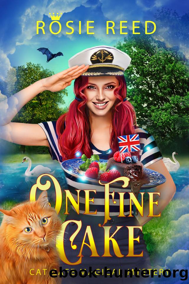 One Fine Cake: A Paranormal Cozy Mystery (Cat Cafe Magical Mystery Book 2) by Rosie Reed