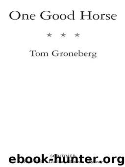 One Good Horse by Tom Groneberg