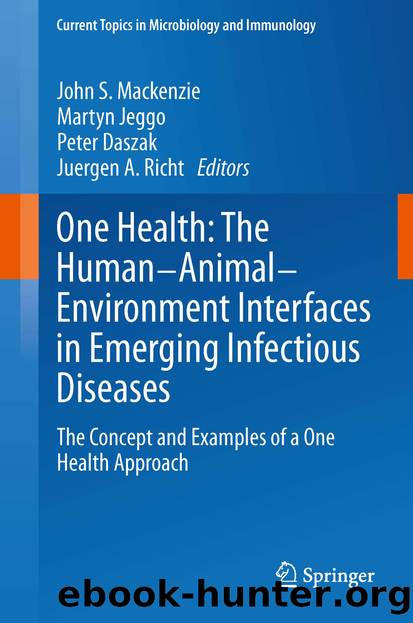 One Health: The Human-Animal-Environment Interfaces in Emerging Infectious Diseases by John S. Mackenzie Martyn Jeggo Peter Daszak & Juergen A. Richt