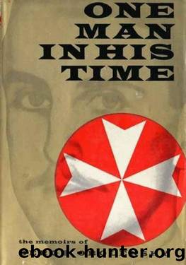 One Man In His Time: The Memoirs Of Serge Obolensky by Prince Serge Oblensky