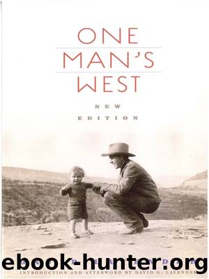 One Man's West by David Lavender