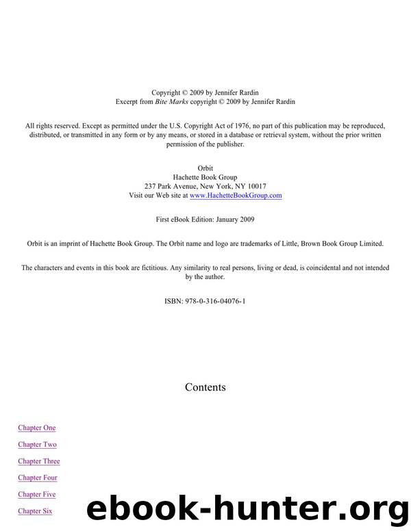 One More Bite: Jaz Parks, Book 05 by Jennifer Rardin