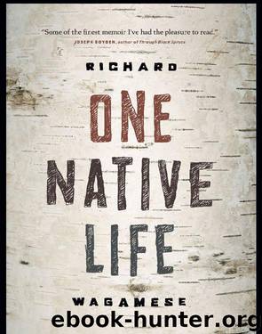 One Native Life by Richard Wagamese