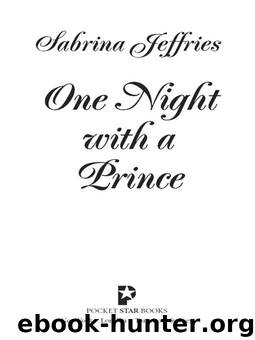 One Night with a Prince by Sabrina Jeffries