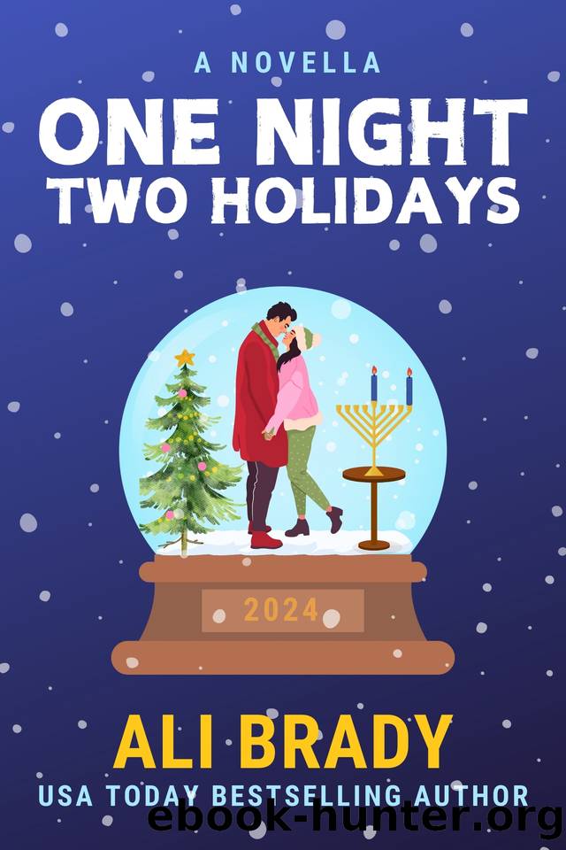 One Night, Two Holidays: A Christmas and Hanukkah Novella by Ali Brady