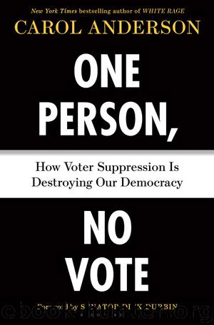 One Person, No Vote by Carol Anderson