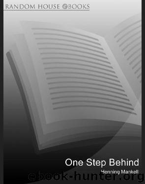 One Step Behind by Henning Mankell