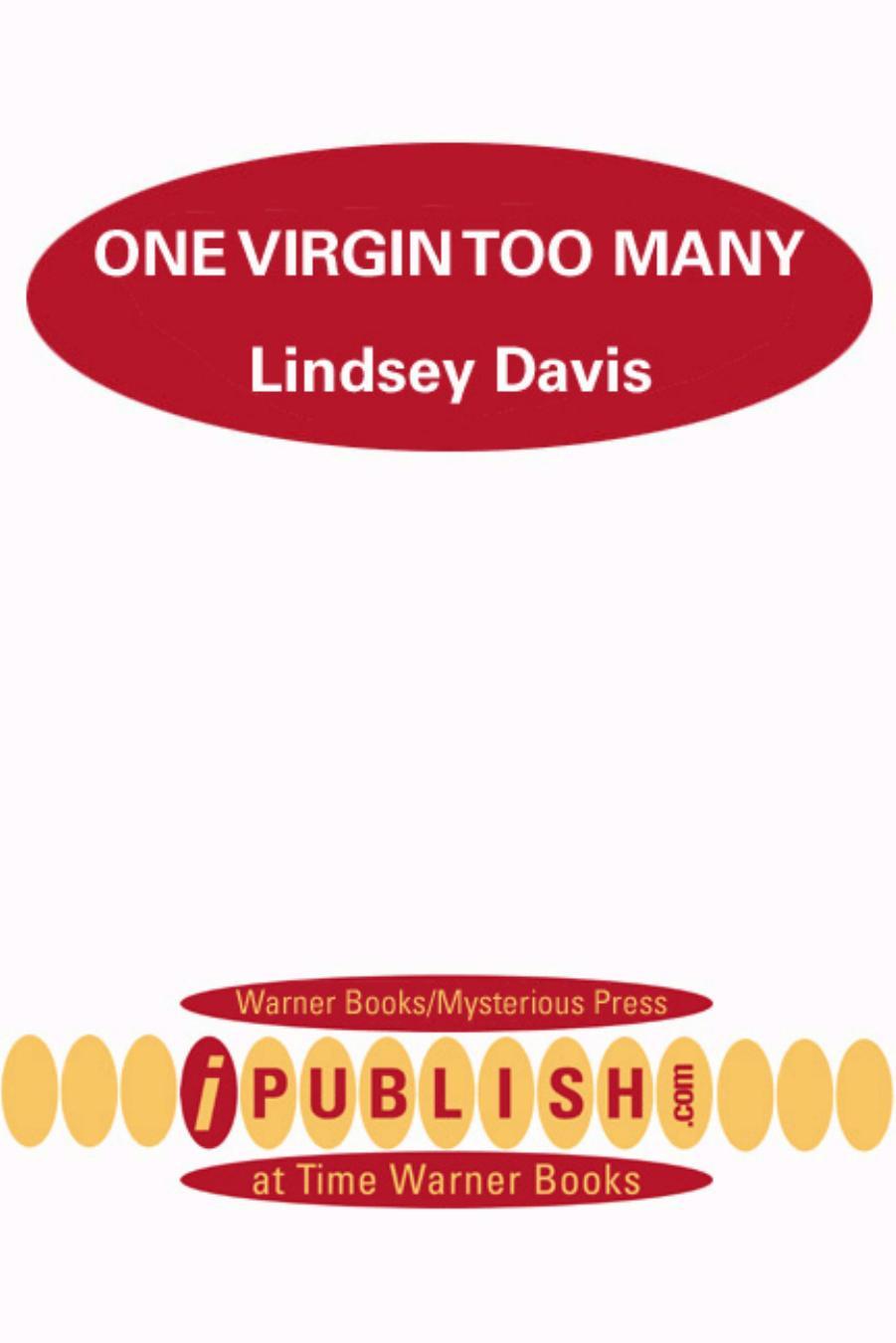 One Virgin Too Many by Lindsey Davis