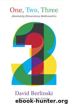 One, Two, Three by David Berlinski