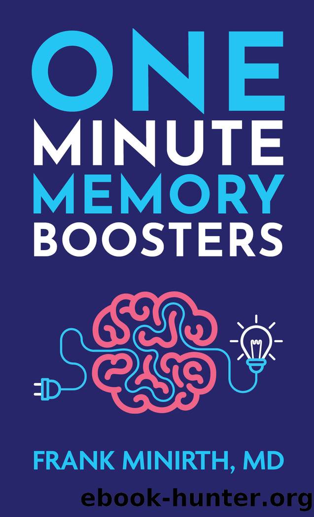 One-Minute Memory Boosters by Frank MD Minirth