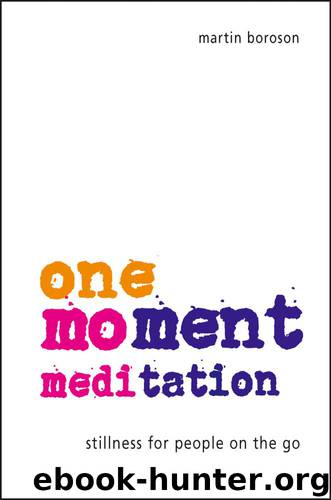 One-Moment Meditation by Martin Boroson