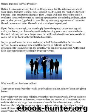 Online Business Service Provider by test