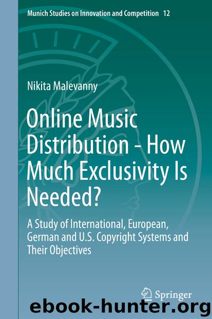 Online Music Distribution - How Much Exclusivity Is Needed? by Nikita Malevanny