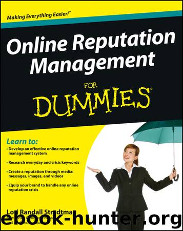 Online Reputation Management For Dummies by Lori Randall Stradtman