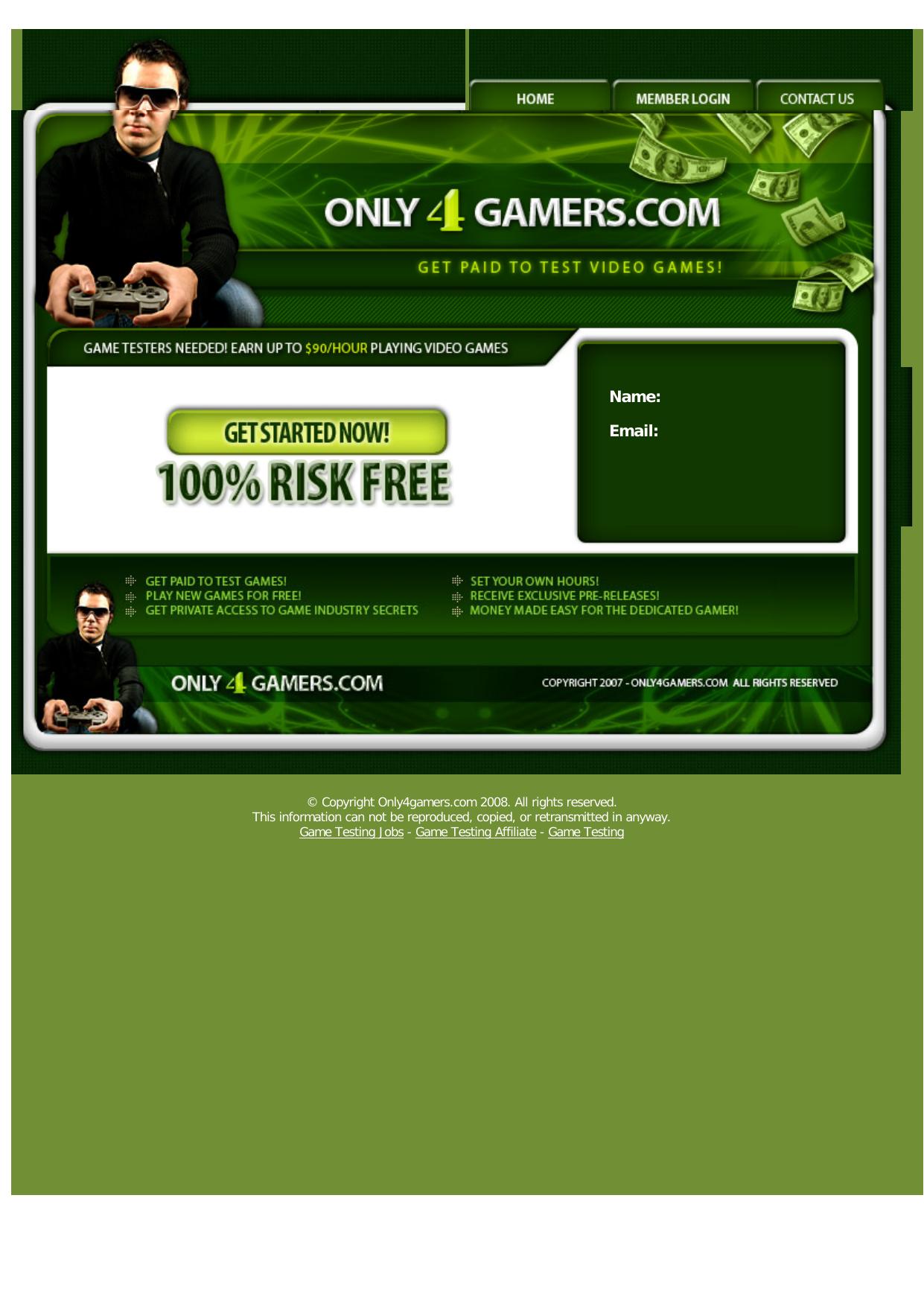 Only 4 Gamers - The #1 Game Testing Site On Cb! by Best of Kuszter's Collection